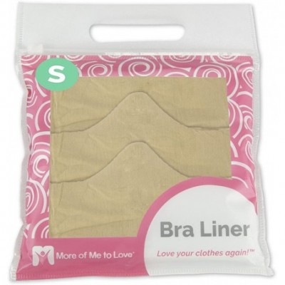 Bras Soft Natural 100% Cotton Bra Liners - Moisture Absorbing Machine Wash No Seams No Tags (Size Small 14" End to End) - Whi...