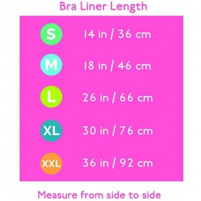 Bras Soft Natural 100% Cotton Bra Liners - Moisture Absorbing Machine Wash No Seams No Tags (Size Small 14" End to End) - Whi...