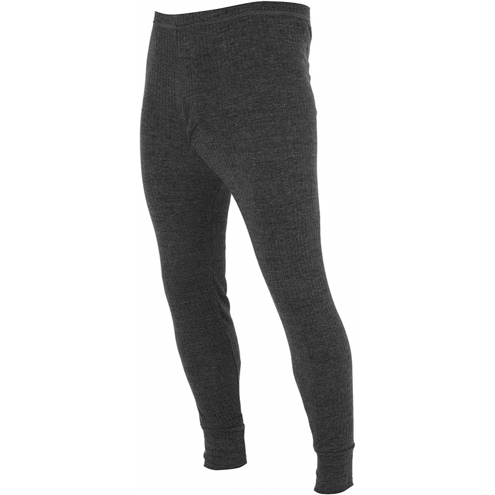 Thermal Underwear Mens Thermal Underwear Long Johns/Pants (Standard Range) - Charcoal - CE1149KLJAX