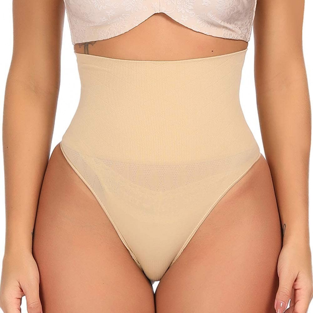 Panties Women's Butt Lifter Shaper Panties High Waisted Tummy Control Bodyshort Waist Cincher - Skin-3 - CW18N8L3UL8