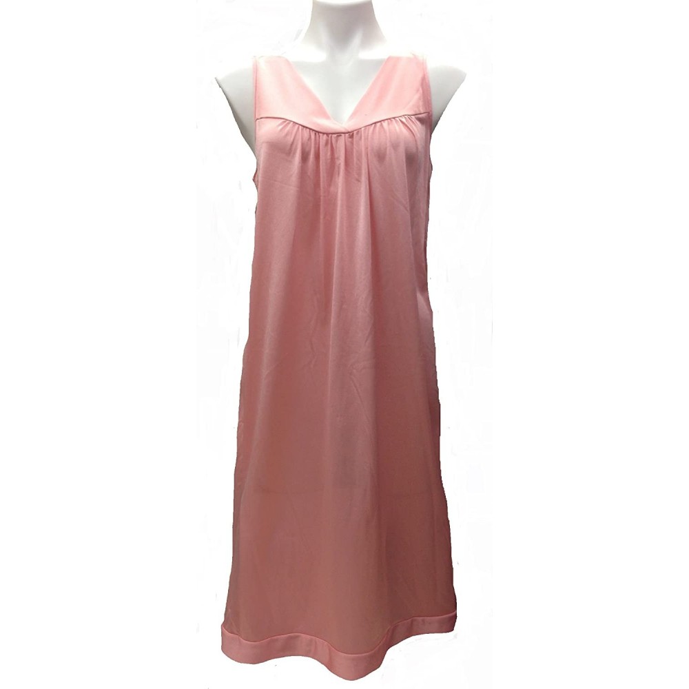 Nightgowns & Sleepshirts Womens Nightgown 30108 (Medium- Mauve) - CE11OFXNKQL