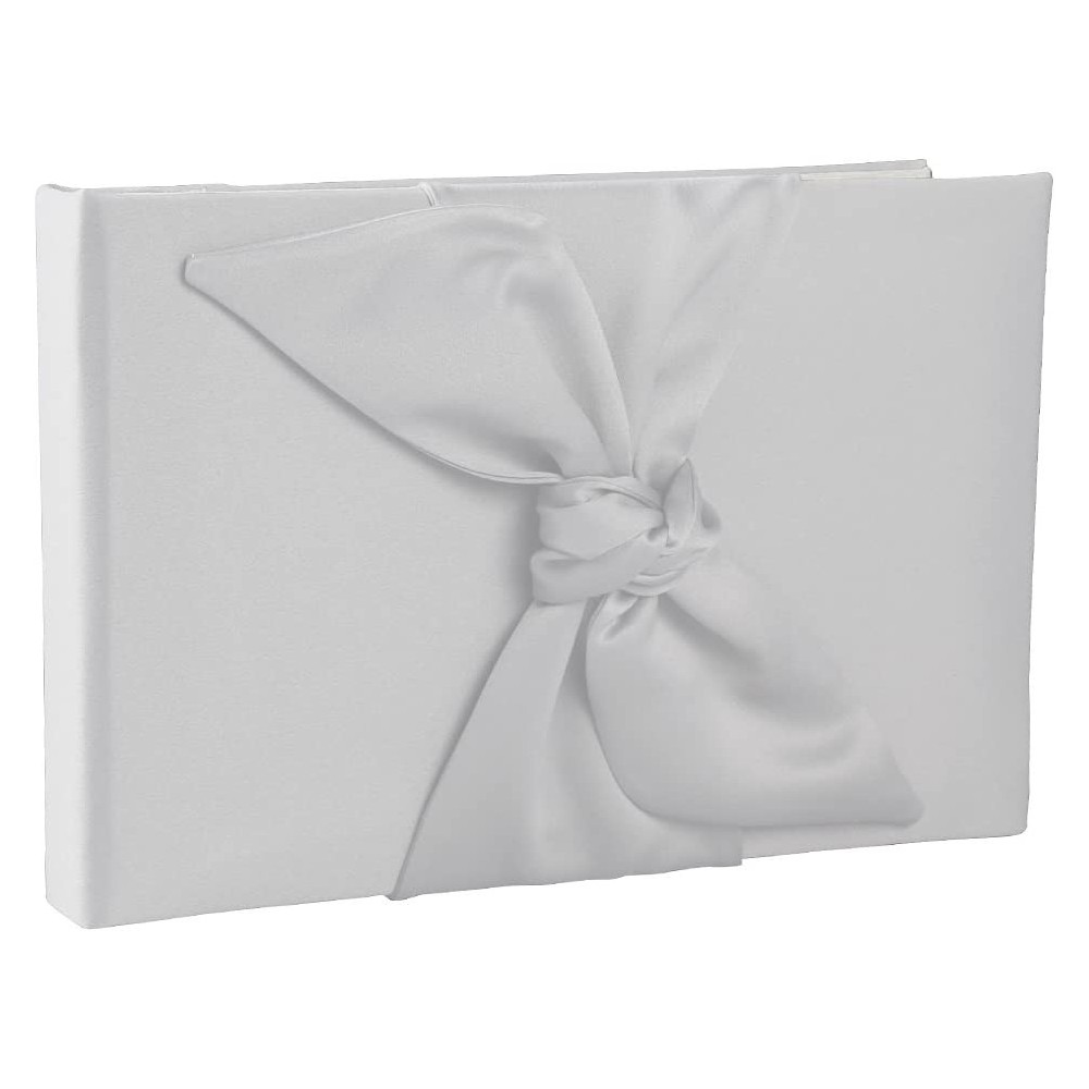 Garters & Garter Belts Love Knot Guest Book- White - White - C811KGWQH5V