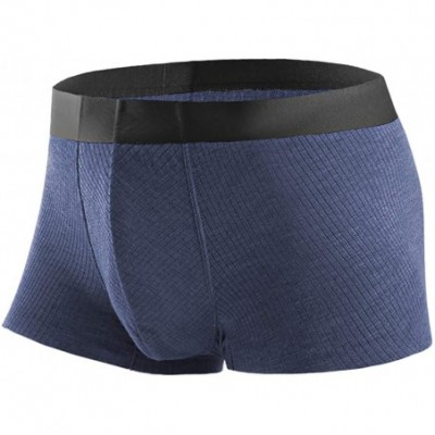 Boxer Briefs Men's Underwear Men's Thread Modal - Unlimited Comfort Series - Blue - CQ18Z2R9W7N