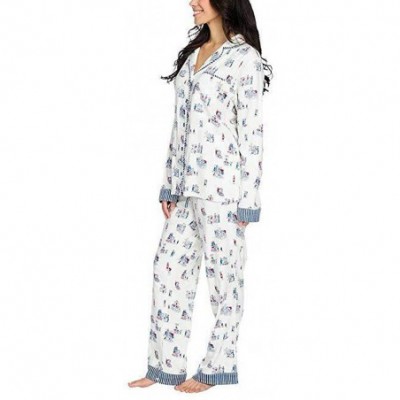 Sets Women's Pajama Set- 2PC Size 3X White - CM194A8ZGSY