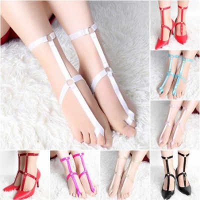 Garters & Garter Belts Women's Harness New Leg Garter Fashion Female Feet Belt Multicolor Spandex Harness Dance Gothic Access...