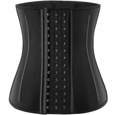 Bustiers & Corsets Waist Trainer for Women Corset Cinher Body Shaper with Steel Bones and Extender - A-black(9 Steel Bones He...