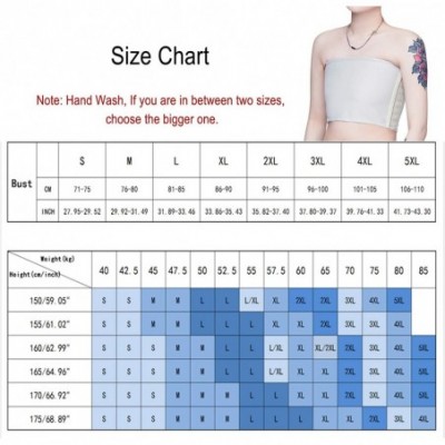 Bustiers & Corsets Lesbian Tomboy Short Vest Chest Elastic FTM Chest Binder Compression Tank Top Vest - Grey - CP19EIA4KWM