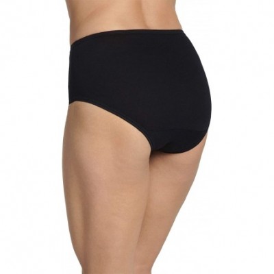 Panties Women's Plus Size Elance Brief 3-Pack - Grey Heather/Charcoal Heather/Black - CR11FXXJSGD