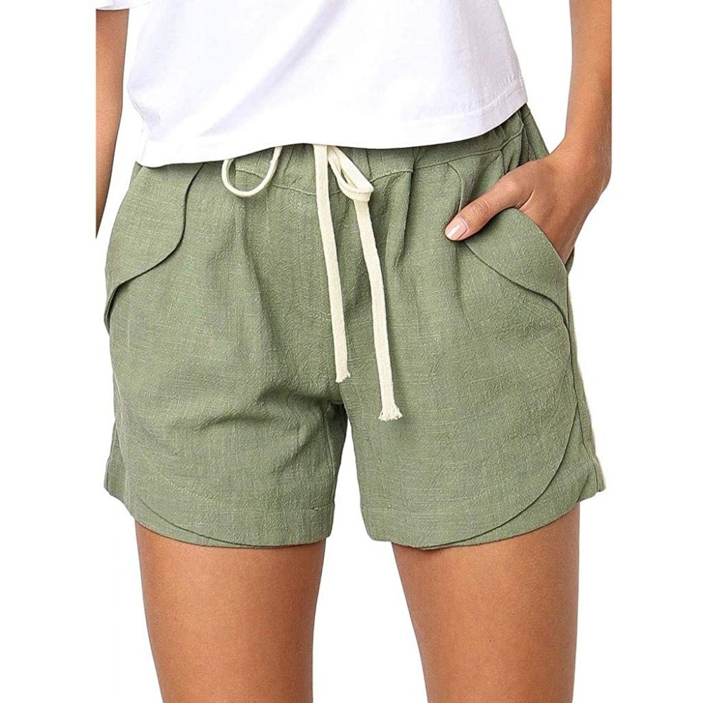 Sets Ultra Soft Harem Shorts for Women - H Green - CW19C8Z32KA