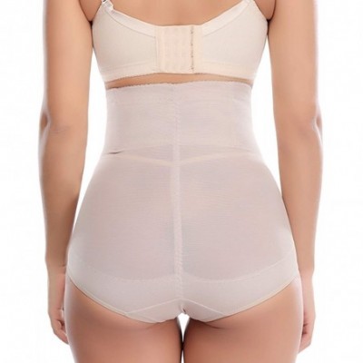 Shapewear High Waist Tummy Control Butt Lifter Shapewear Waist Trainer Body Shaper Panties for Women Nude M - CU18U2QEAUE