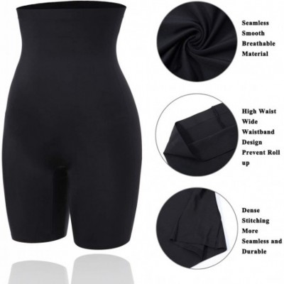 Shapewear Seamless Shapewear for Women Tummy Control Shapewear Shorts High Waist Panty Thigh Slimmer - Black-light Control - ...