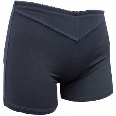 Shapewear Butt Lifter Boy Shorts Tummy Control Panties - Black - C7184EA94ZS