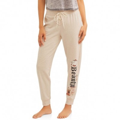 Bottoms Disney Women's Sleep Pajama Jogger Pants - C518IEWSILQ