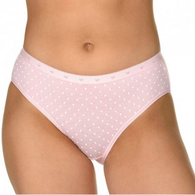 Panties Heart Me Bikini Panty Women's Brief Underwear - Pink Dot - CP1884WUWHL