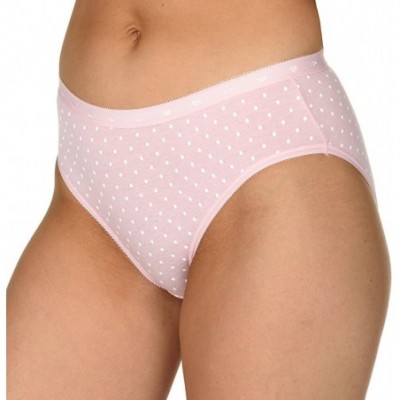 Panties Heart Me Bikini Panty Women's Brief Underwear - Pink Dot - CP1884WUWHL