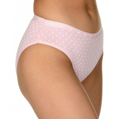 Panties Heart Me Bikini Panty Women's Brief Underwear - Pink Dot - CP1884WUWHL