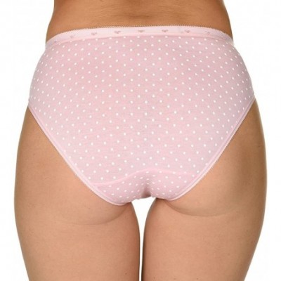 Panties Heart Me Bikini Panty Women's Brief Underwear - Pink Dot - CP1884WUWHL