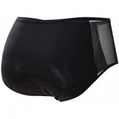 Thermal Underwear Leak Proof Menstrual Period Panties Women Underwear Physiological Waist Pants - Black - CV197D7Z8XD