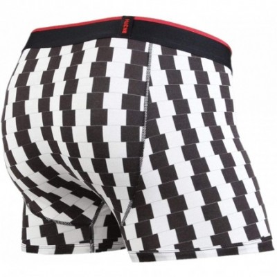 Trunks Men's Print Classic Trunk (Checker- Small) - C718M0WI0OL