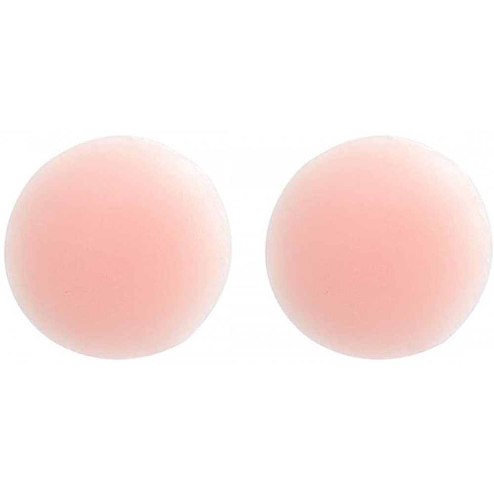 Accessories Women Silicone Nipple Covers Reusable Invisible Nippleless Pasties - 1 - C718AQIANN5