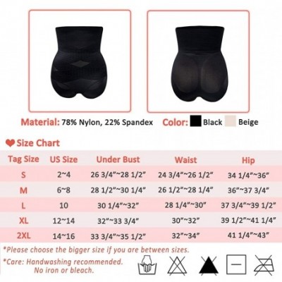 Shapewear Girdle Panties for Women High Waist Tummy Control Panty Shapewear Seamless Shaping Briefs - Black - C118XXTEEMG