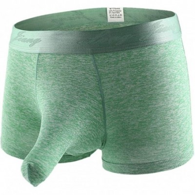 Briefs Mens Underpants Mens Soft Briefs Comfy Knickers Shorts Sexy Underwear - Z-agreen - CT18MECGCOY