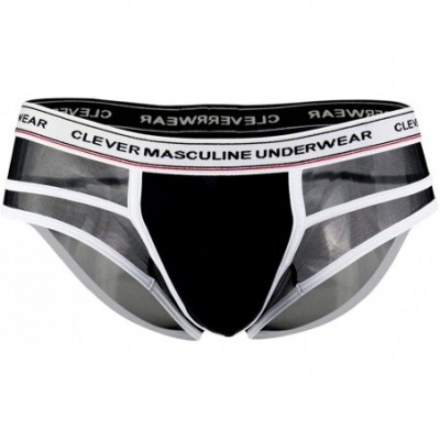 Briefs Asian Piping Briefs - Extra Large/Black - CE18HWSDNU7