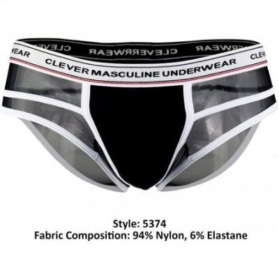 Briefs Asian Piping Briefs - Extra Large/Black - CE18HWSDNU7