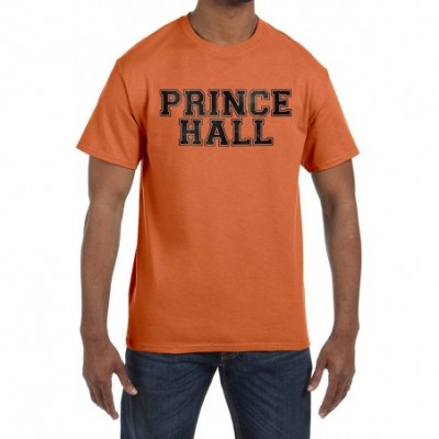 Undershirts Prince Hall Masonic Men's Crewneck T-Shirt - Sunset - CT1853NZ587