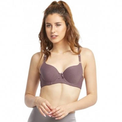 Bras Women's Premium Full Coverage Cotton Bra (6 Pack) - Assorted2 - CA18WWT46ZR