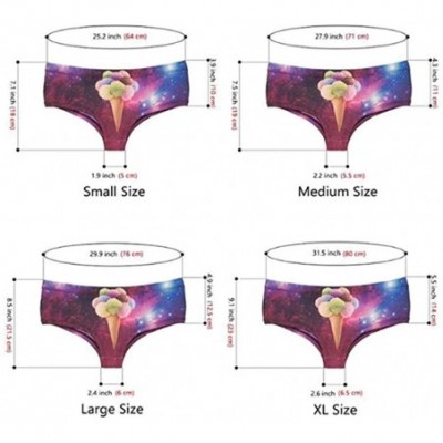 Panties Naughty Boy Shorts Panties for Bad Girls - Sexy Funny Novelty Women's 3D Printed Cheeky Hipster Underwear - Porn Star...