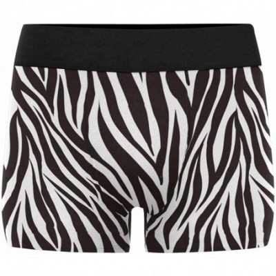 Boxer Briefs Custom Men's Boxer Briefs Animal Zebra Print Trendy Design XL - CN18DDLY2AL