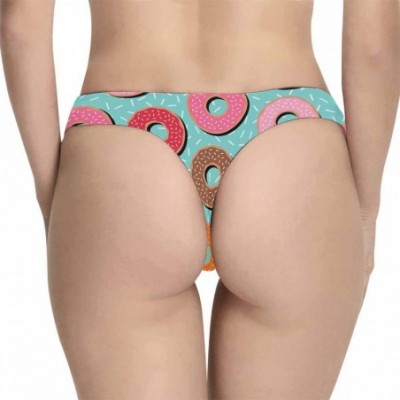 Panties Women's Underwear Panties Soft Thongs Sweet Donuts - Style 1 - CZ18R3RRZ6U