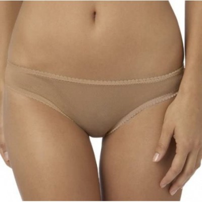 Panties Women's Mesh Low-Rise Hip G-Thong Panty - Skin - CX111FREPYB