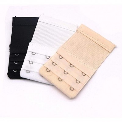 Accessories 5Pcs Bra Extenders Strap Buckle Extension 3 RowsHooks Extender Sewing Tool Intimates Accessories for Women - Blac...