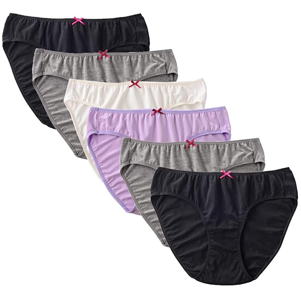 Panties Women's Bikini Panties- 6 Pack - Multi-a - CM18HTXU2I0