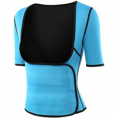 Shapewear Waist Trimmer Belt for Women-Slimming Body Shaper Sports Girdles Workout Abdomen Belt - 12-blue - C619C7EM5H9