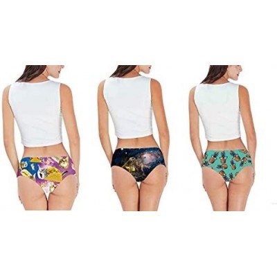 Panties Women's Underwear Panties Shorts Thong 3D Printed Sexy Animal Pattern Sleep and Leisure Stretch Super Multi-Piece Sui...