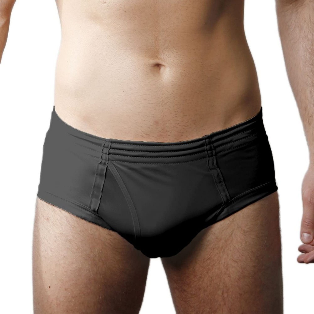 Briefs Mens Tricot Brief Black - C6115CGVETF