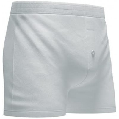 Boxers Men's Master-Crafted Boxer Shorts - White - C0120CW05VB