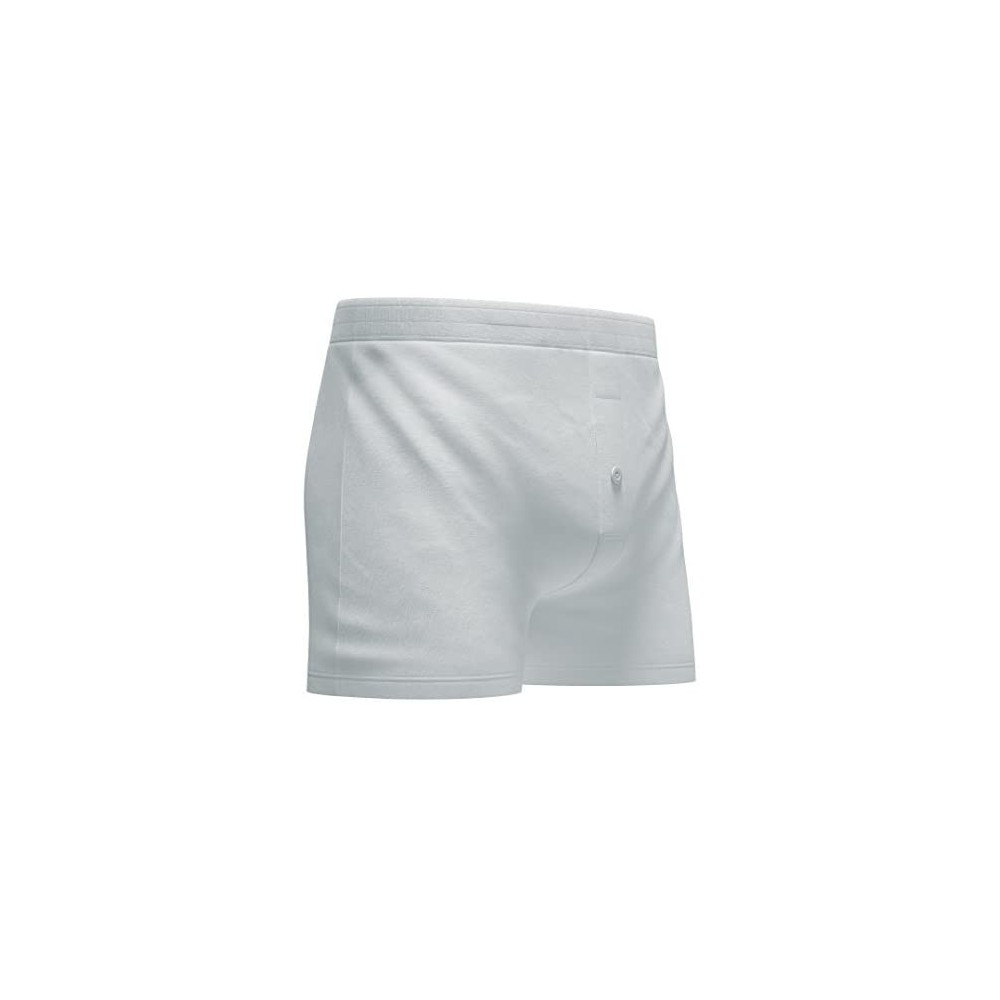 Boxers Men's Master-Crafted Boxer Shorts - White - C0120CW05VB