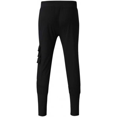 Thermal Underwear Men Fleece Jogger Pants Solid Sweatpants Drawstring Lightweight Slacks Trousers for Gym Running Athletic Ou...