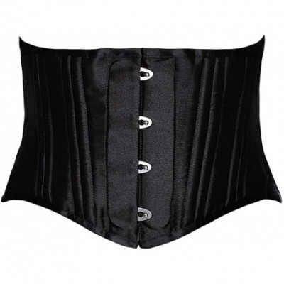 Bustiers & Corsets Women's Corset Waist Training 26 Steel Bone Small Belt Girdle 4 Metal Buckles Shape Shapewear (Black Size ...