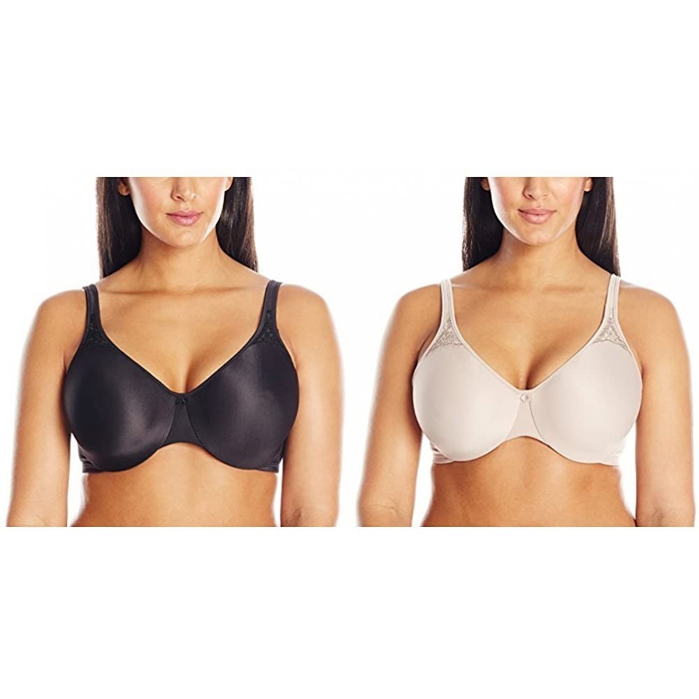 Bras Passion For Comfort Minimizer Underwire Bra - Black/Toffee - CH182T3T75A