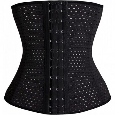 Shapewear Women Body Shaper Slimming Waist Trainer Cincher Underbust Corset Belt Shapewear - Black - CI18XHAUSEN