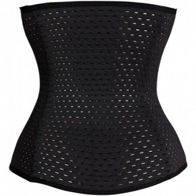 Shapewear Women Body Shaper Slimming Waist Trainer Cincher Underbust Corset Belt Shapewear - Black - CI18XHAUSEN