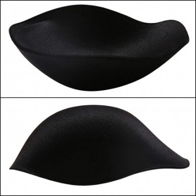 G-Strings & Thongs Men's Bulge Enhancing Underwear Cup Sponge Pad Swimwear Padded - 3 Pairs - Black/White/Beige - CM18EQLNWWC