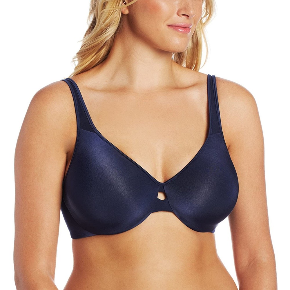 Bras Women's Plunge into Comfort Keyhole Minimizer Bra - Sailor Blue - CE17AZ4CE8I