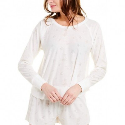 Tops Starry Eyed Lounge Top - White - CP197NK5LYR