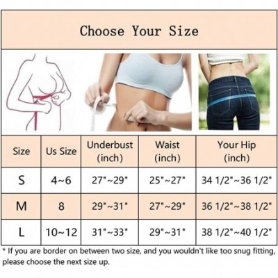 Shapewear High Waist Slimming Panties Shapewear for Women Butt Lifter - Black1 - CC18W6N4TTK